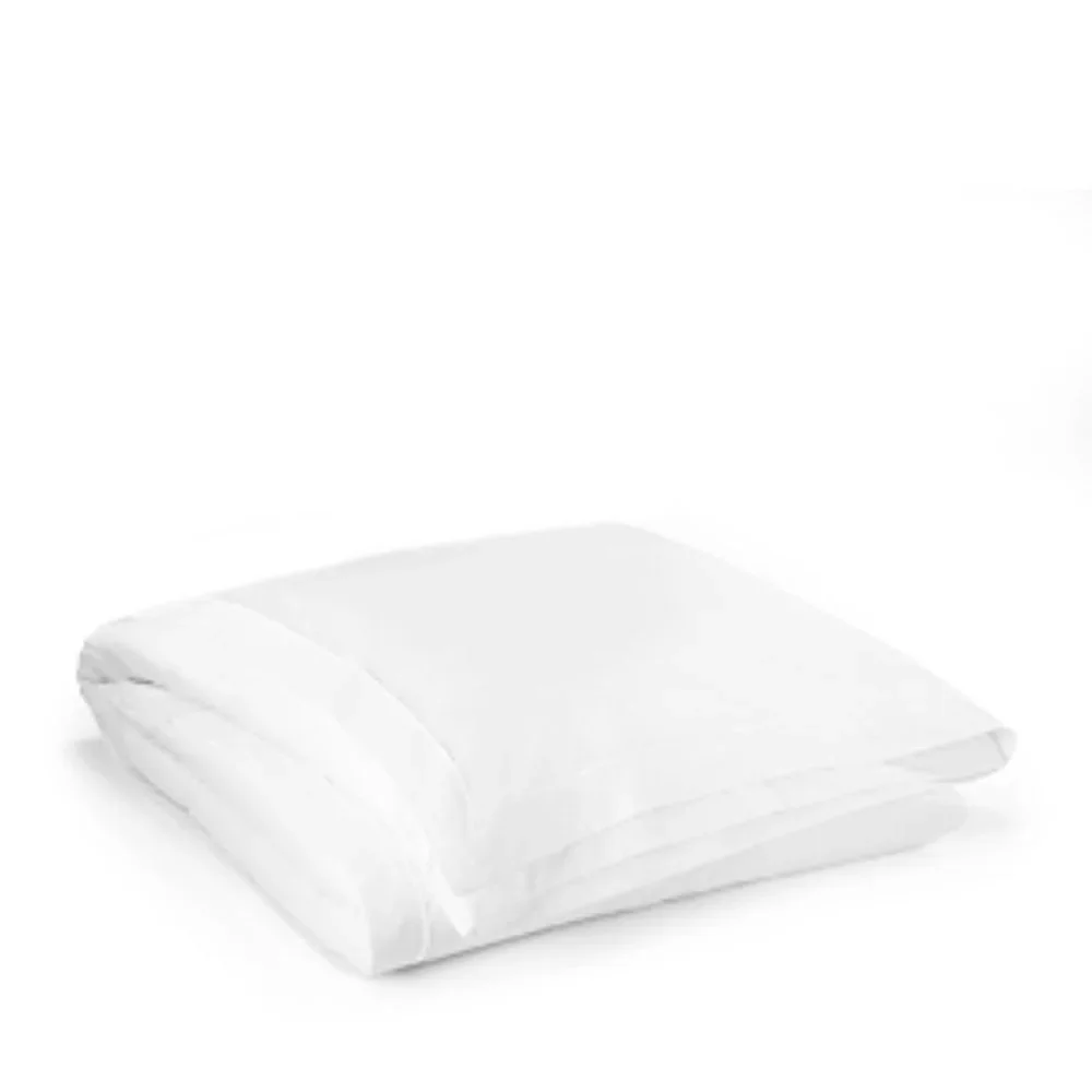 Ralph Lauren Palmer Percale Tuxedo White Full Queen Duvet Cover